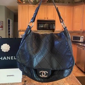 CHANEL Large On The Road Flap Bag